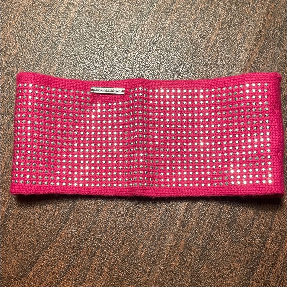 FREE!! Michael Kors Pink Rhinestone Headband